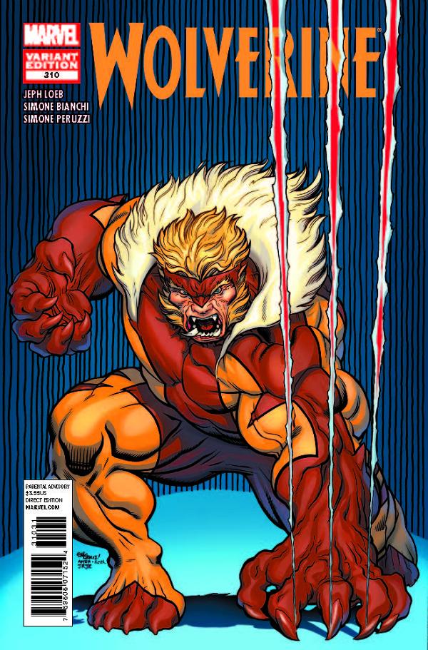 Wolverine #310  cover