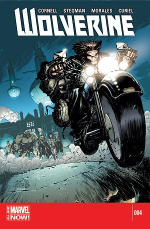 Wolverine #4 cover