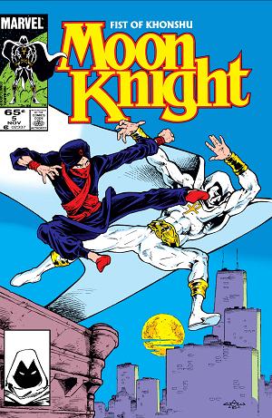 Moon Knight #5 cover