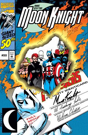 Marc Spector: Moon Knight #50 cover