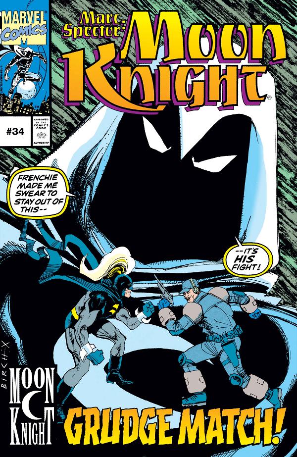 Marc Spector: Moon Knight #34  cover