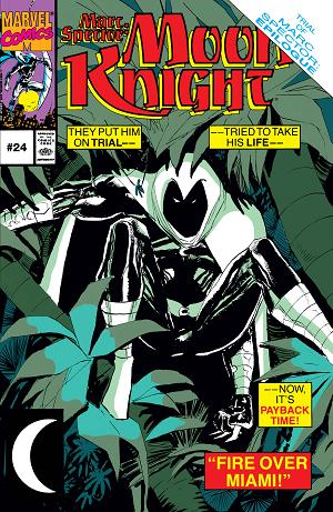Marc Spector: Moon Knight #24  cover