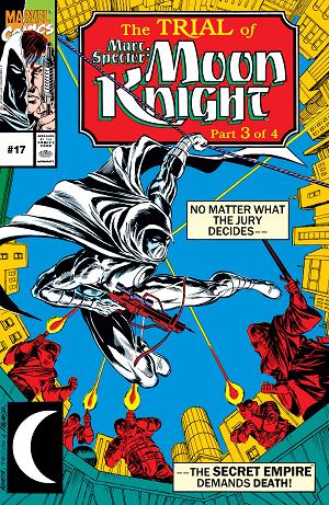 Marc Spector: Moon Knight #17  cover