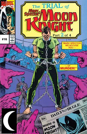 Marc Spector: Moon Knight #16  cover