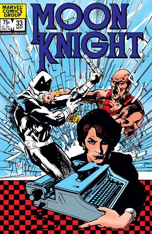 Moon Knight #33 cover