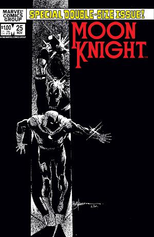 Moon Knight #25  cover