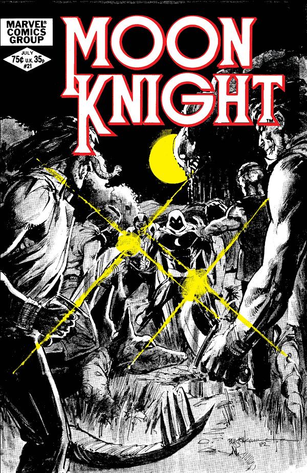 Moon Knight #21  cover