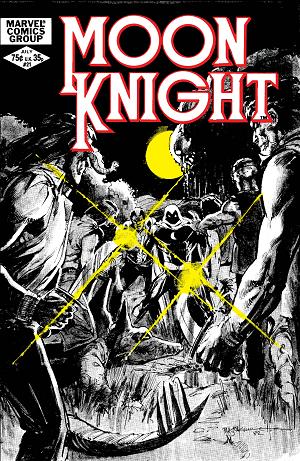 Moon Knight #21  cover