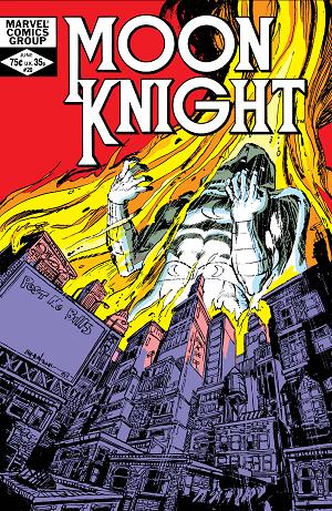 Moon Knight #20  cover