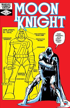 Moon Knight #19  cover