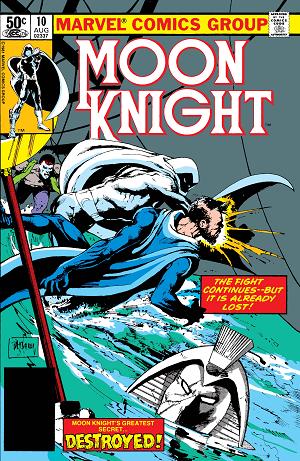 Moon Knight #10  cover