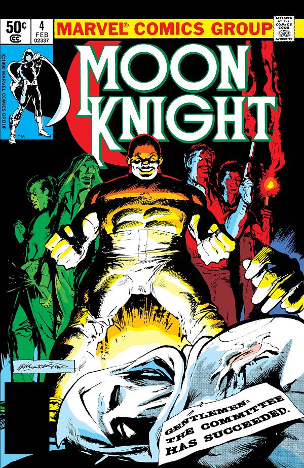 Moon Knight #4  cover