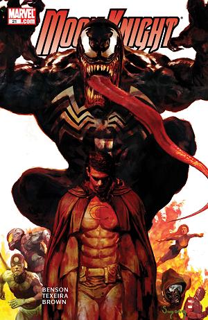 Moon Knight #21 cover