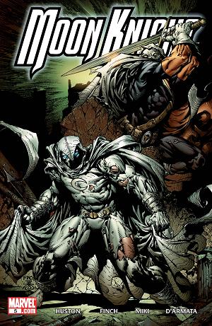 Moon Knight #5 cover