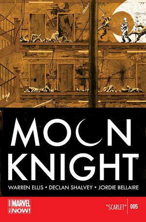 Moon Knight #5 cover