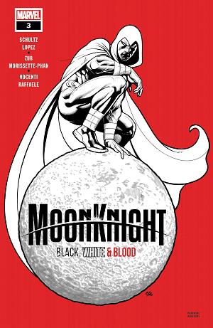Moon Knight: Black, White & Blood #3 cover