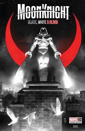 Moon Knight: Black, White & Blood #3 cover