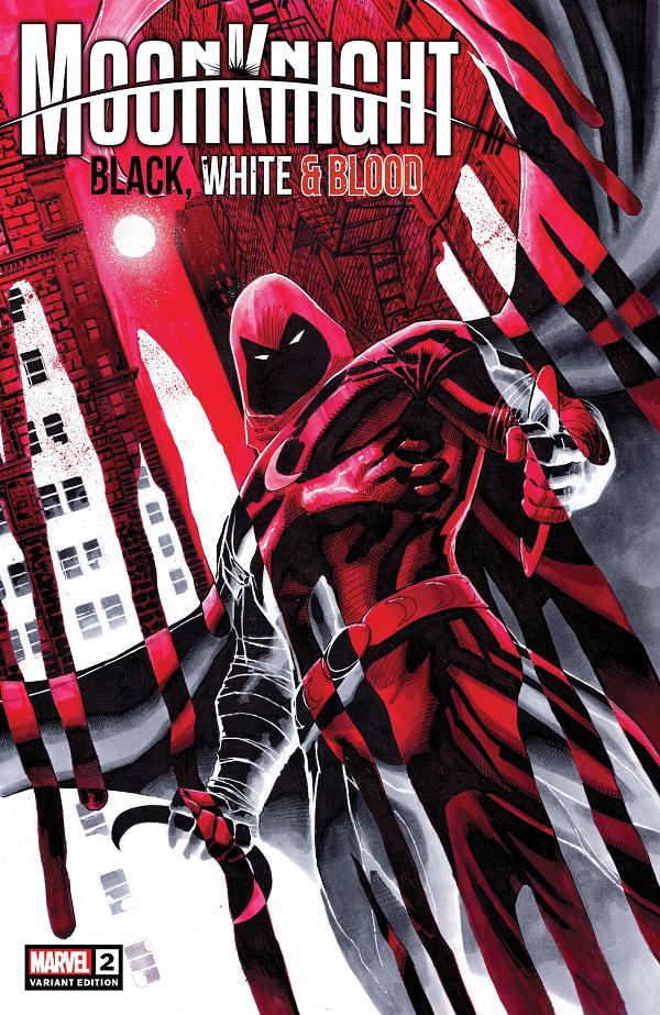 Moon Knight: Black, White & Blood #2 cover