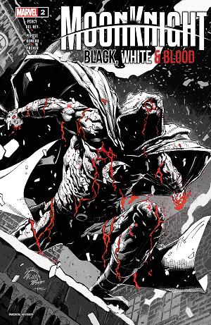 Moon Knight: Black, White & Blood #2 cover