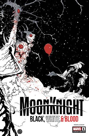 Moon Knight: Black, White & Blood #1 cover
