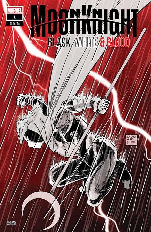 Moon Knight: Black, White & Blood #1 cover