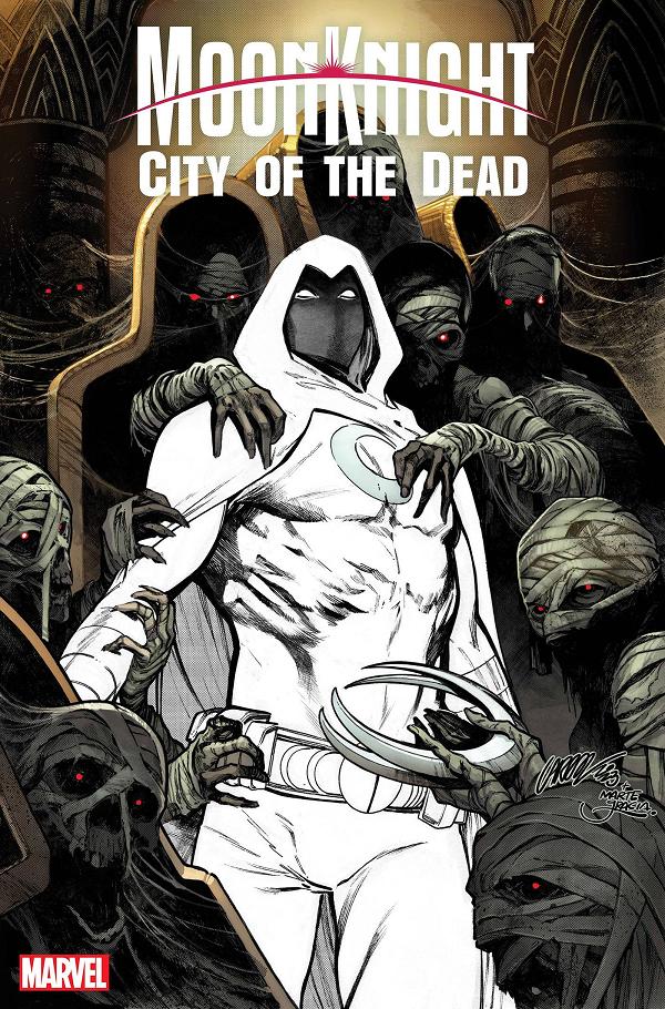 Moon Knight: City Of The Dead #1 (OF 5) PEPE LARRAZ FOIL cover