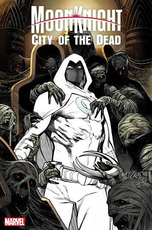 Moon Knight: City Of The Dead #1 (OF 5) PEPE LARRAZ FOIL cover