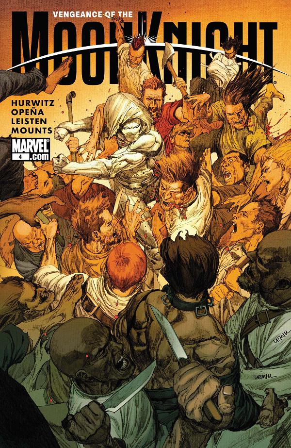 Vengeance Of The Moon Knight #4  cover