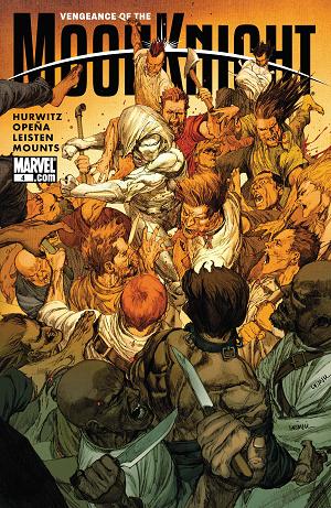 Vengeance Of The Moon Knight #4 cover