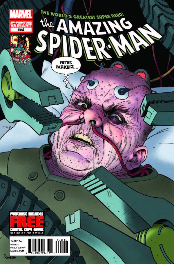 Amazing Spider-Man #698  cover