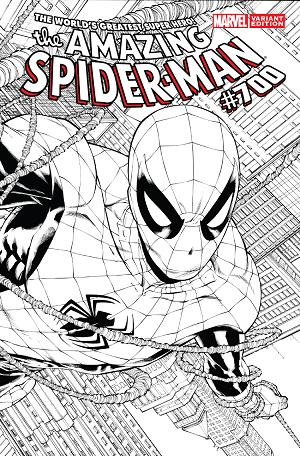 Amazing Spider-Man #700  cover
