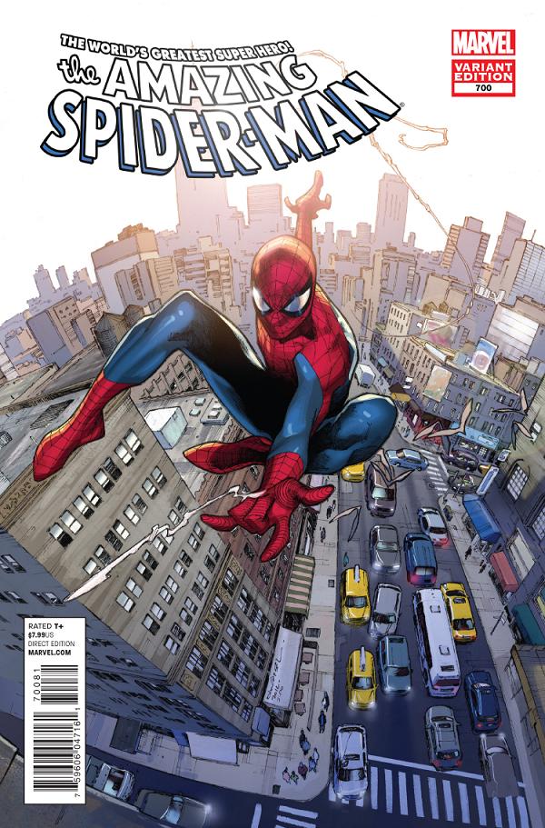 Amazing Spider-Man #700  cover