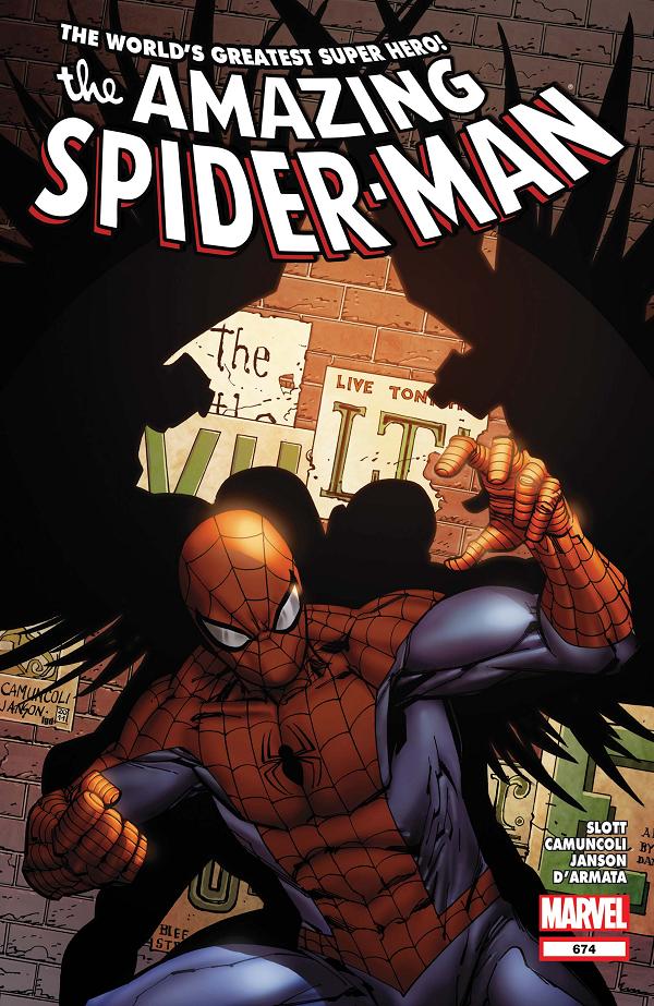 Amazing Spider-Man #674  cover