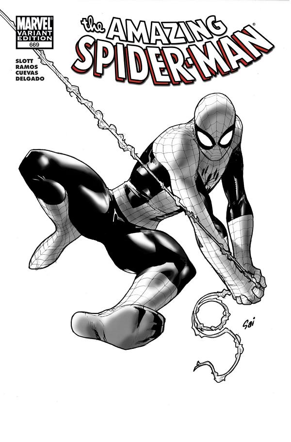 Amazing Spider-Man #669 cover