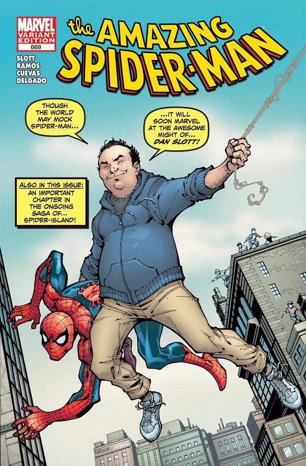 Amazing Spider-Man #669  cover