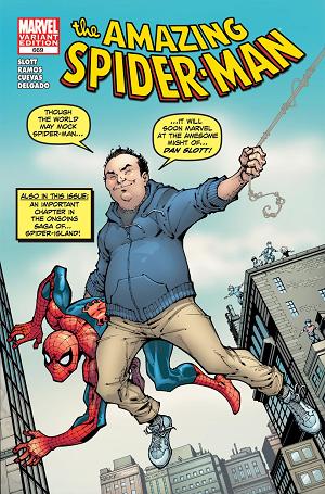Amazing Spider-Man #669  cover