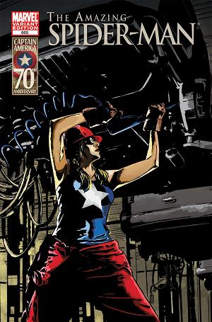 Amazing Spider-Man #665 (AMAZING SPIDER-MAN 665 I AM CAPTAIN AMERICA cover