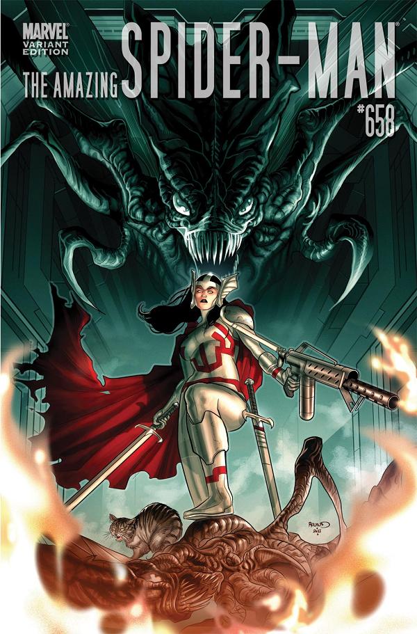 Amazing Spider-Man #658 (THOR HOLLYWOOD cover