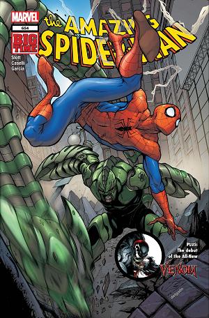 Amazing Spider-Man #654  cover