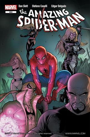Amazing Spider-Man #653  cover