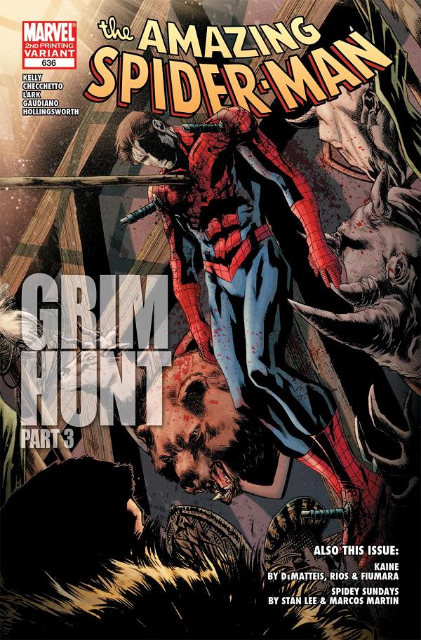 Amazing Spider-Man #636 (2ND PRINTING cover