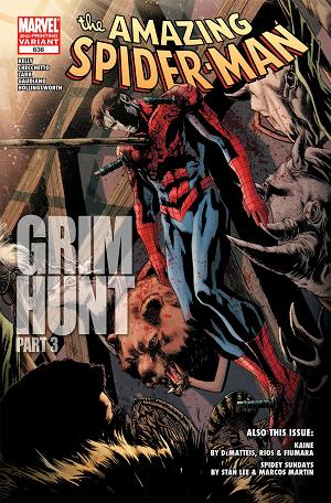 Amazing Spider-Man #636 (2ND PRINTING cover