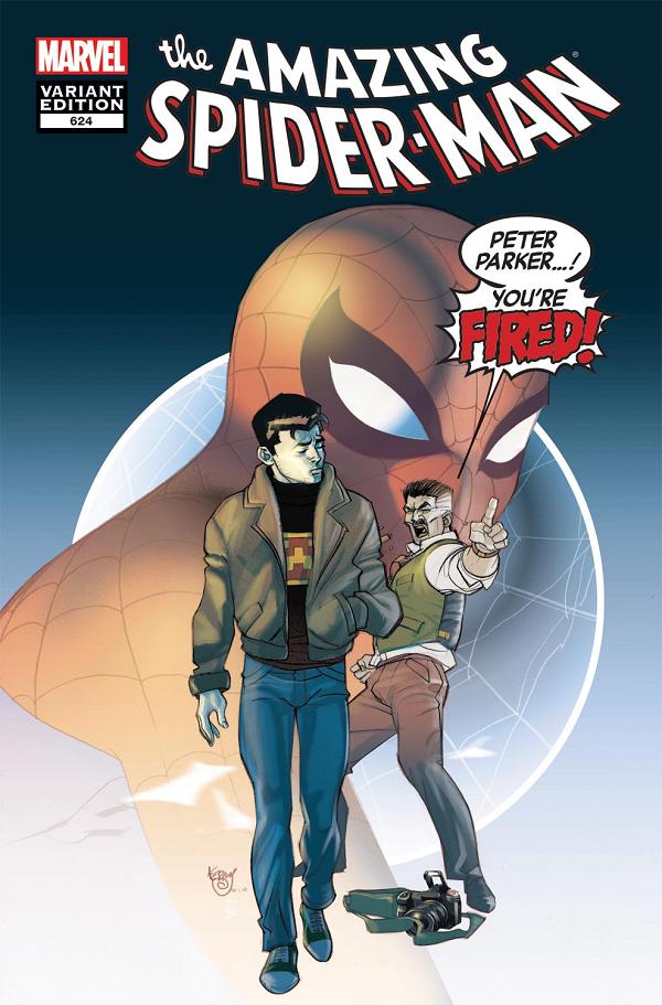 Amazing Spider-Man #624 (YOU'RE FIRED cover