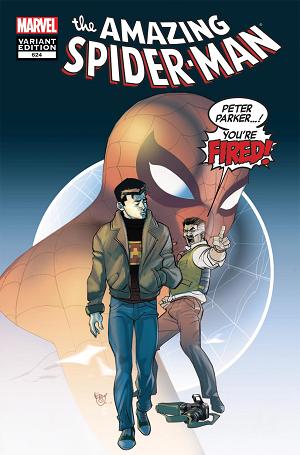 Amazing Spider-Man #624 (YOU'RE FIRED cover
