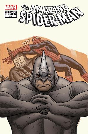 Amazing Spider-Man #617 (VILLAIN cover