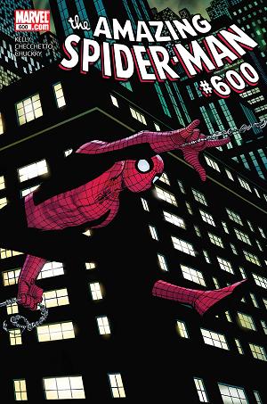 Amazing Spider-Man #600 cover