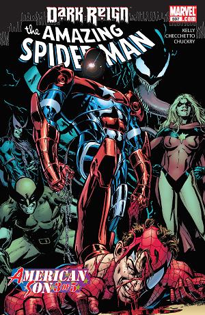 Amazing Spider-Man #597  cover