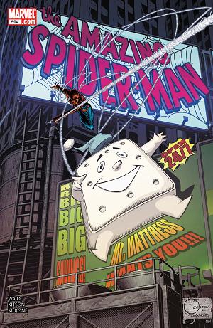 Amazing Spider-Man #594  cover