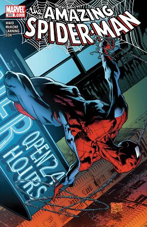 Amazing Spider-Man #592  cover