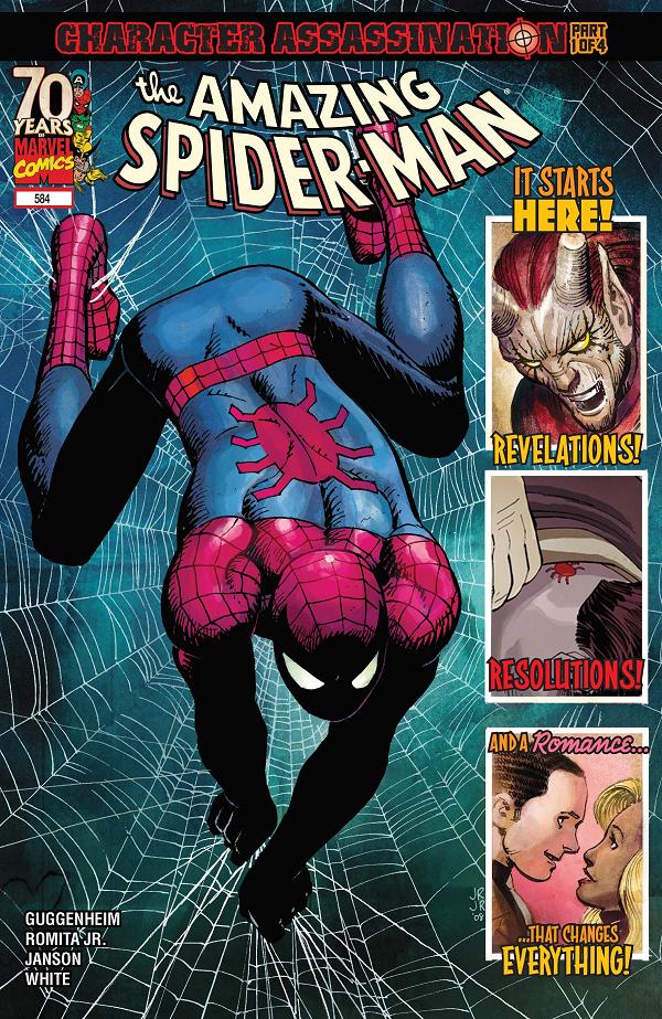 Amazing Spider-Man #584  cover